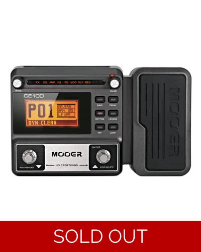 MOOER GE100 MULTI-FX PROCESSOR
